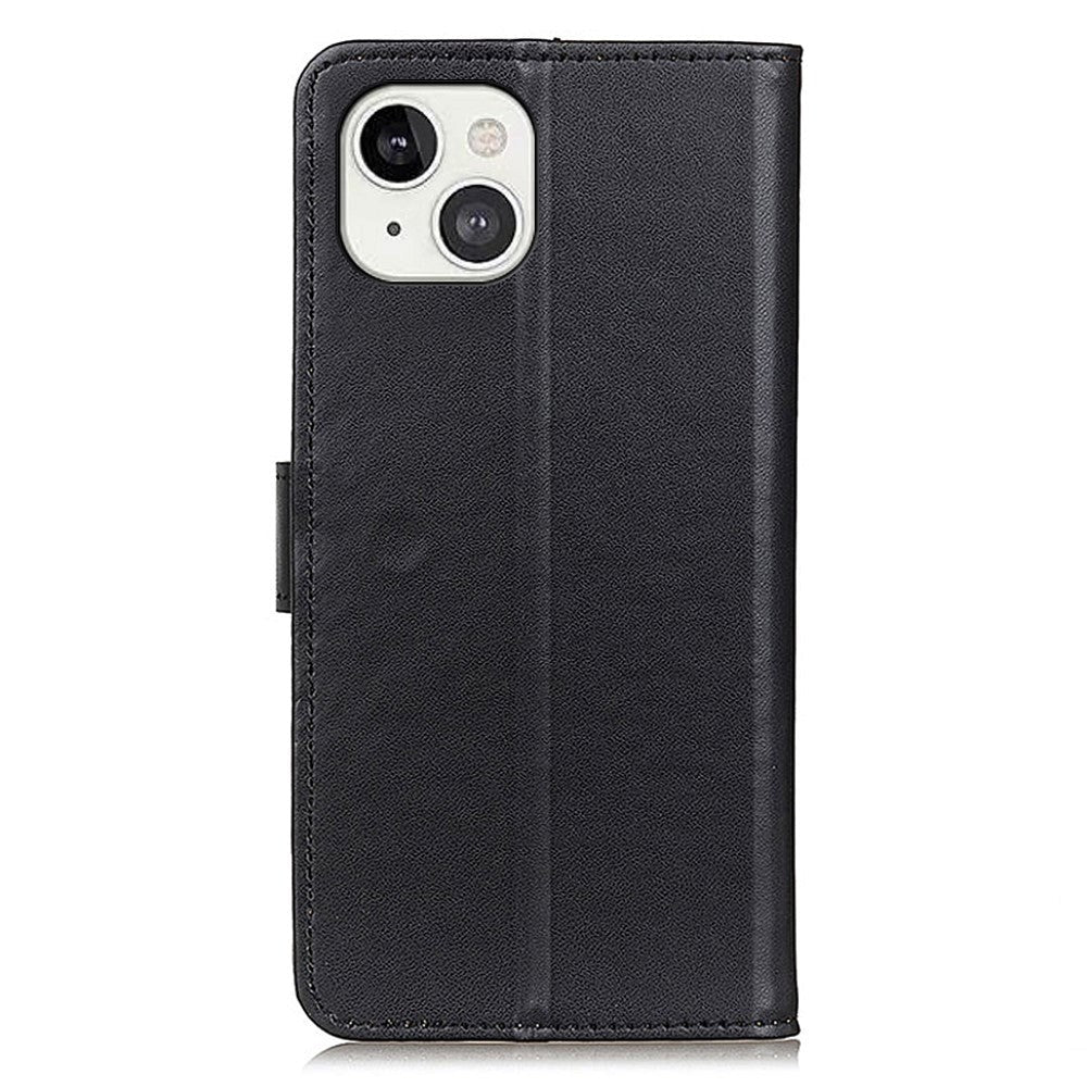 iPhone 13 Leather Wallet Case - Black