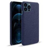 iPhone 13 Pro KSQ Fabric Plastic Case - Blue