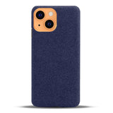 iPhone 13 Mini KSQ Fabric Plastic Case - Blue