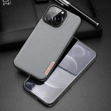 iPhone 13 Pro Dux Ducis FINO Series Nylon Back Case - Grey