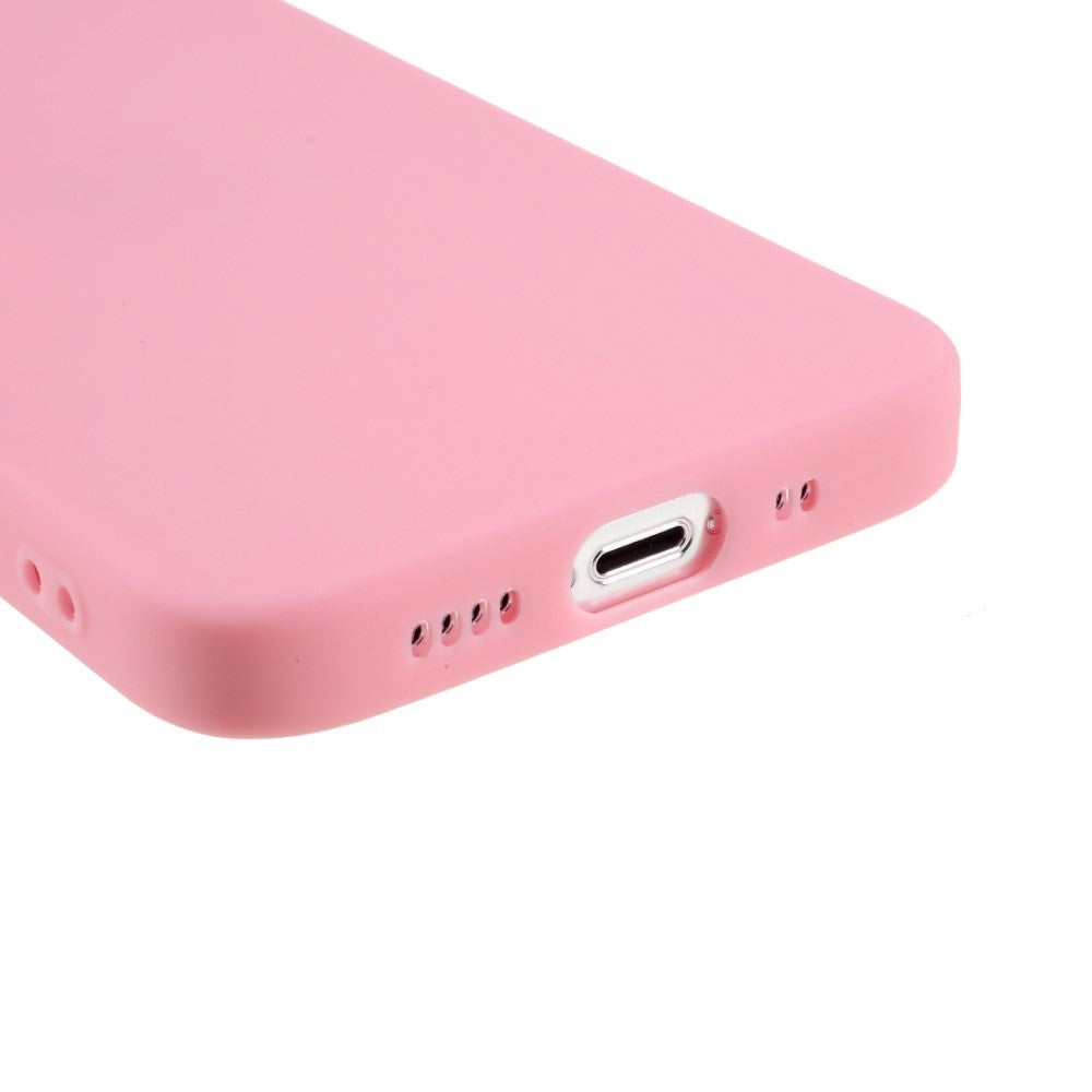 iPhone 13 Flexible TPU Plastic Back Case - Pink