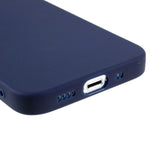 iPhone 13 Mini Flexible TPU Plastic Back Case - Dark Blue