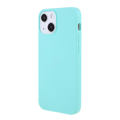 iPhone 13 Mini Flexible TPU Plastic Back Case - Cyan