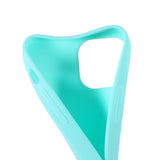 iPhone 13 Mini Flexible TPU Plastic Back Case - Cyan