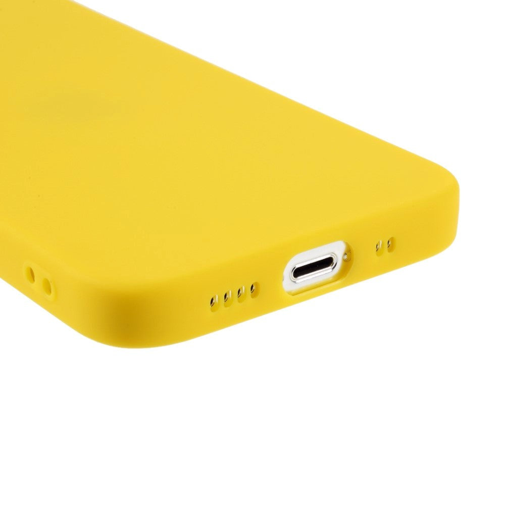 iPhone 13 Mini Flexible TPU Plastic Back Case - Yellow