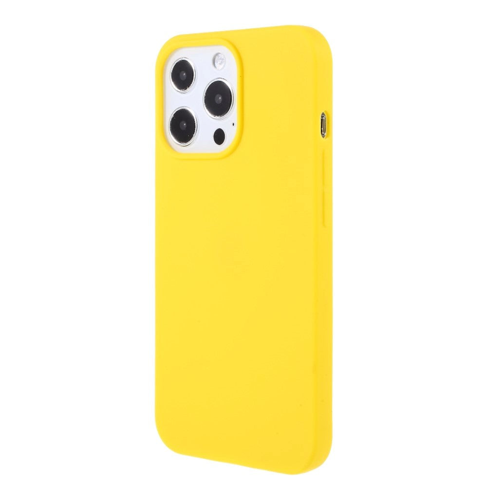 iPhone 13 Pro Flexible TPU Plastic Back Case - Yellow