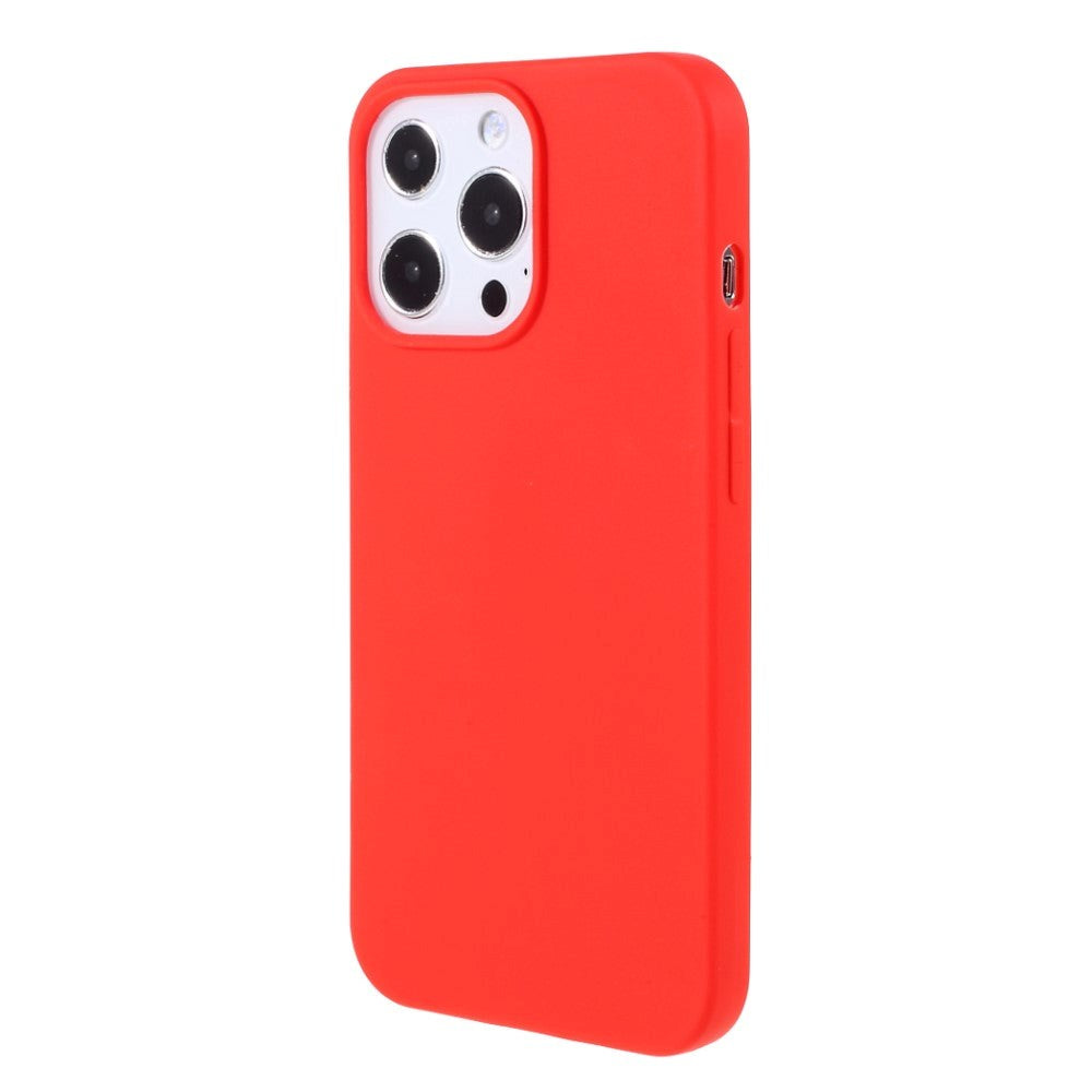 iPhone 13 Pro Flexible TPU Plastic Back Case - Red