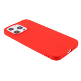 iPhone 13 Pro Flexible TPU Plastic Back Case - Red