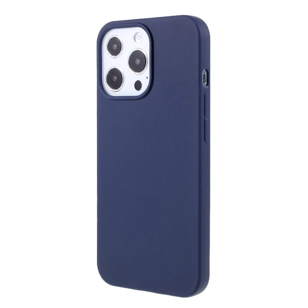 iPhone 13 Pro Flexible TPU Plastic Back Case - Blue