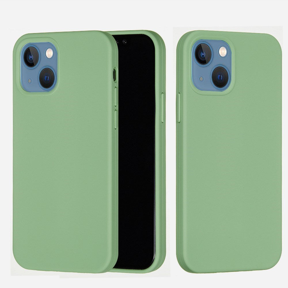 EIDERWOOD iPhone 13 Lined Silicone Case - Light Green