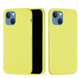 EIDERWOOD iPhone 13 Lined Silicone Case - Yellow