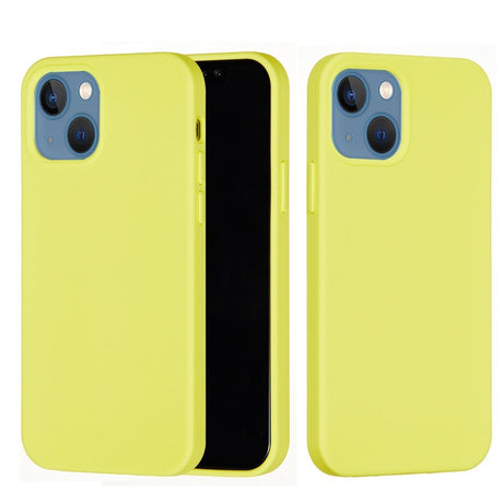 EIDERWOOD iPhone 13 Lined Silicone Case - Yellow