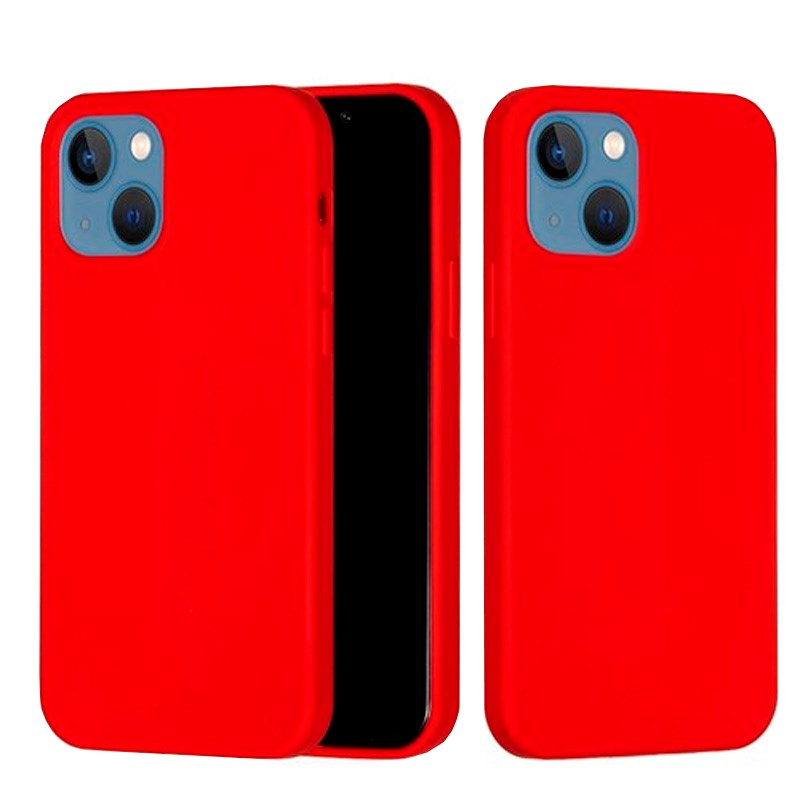 iPhone 13 Mini Silicone Case - Red