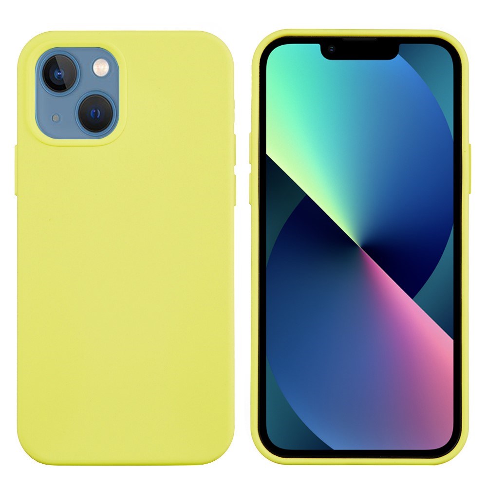 iPhone 13 Mini Silicone Case - Yellow