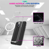 iPhone 13 EIDERWOOD Flexible Plastic Phone Case - MagSafe Compatible - Transparent / White