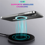 iPhone 13 EIDERWOOD Flexible Plastic Phone Case - MagSafe Compatible - Transparent / White