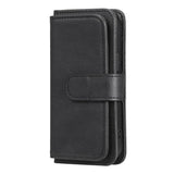 EIDERWOOD iPhone 13 Mini Flip Case with Card Holder - Black