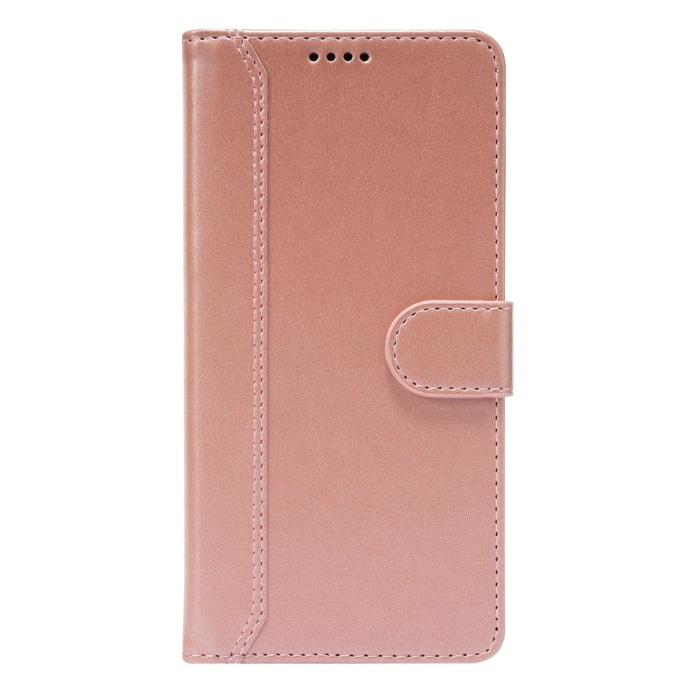 iPhone SE (2022/2020)/8/7 Wallet Case - Vertical Needlework - Rose Gold