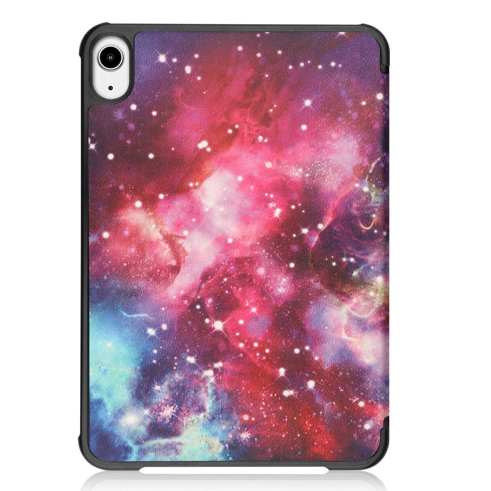 iPad Mini (2024 / 2021) Leather Case w. Folding & Standing - Starry sky