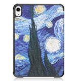 iPad Mini (2024 / 2021) Leather Case w. Folding & Standing - Starry Night