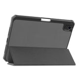 iPad Mini (2024 / 2021) - Foldable Case w. Stand & Stylus Pen Holder - Grey