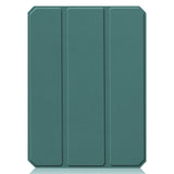 iPad Mini (2024 / 2021) - Foldable Case w. Stand & Stylus Pen Holder - Dark Green