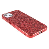 EIDERWOOD iPhone 13 Mini Glitter Hybrid Back Case - Red