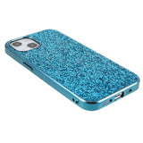 EIDERWOOD iPhone 13 Mini Glitter Hybrid Back Case - Blue