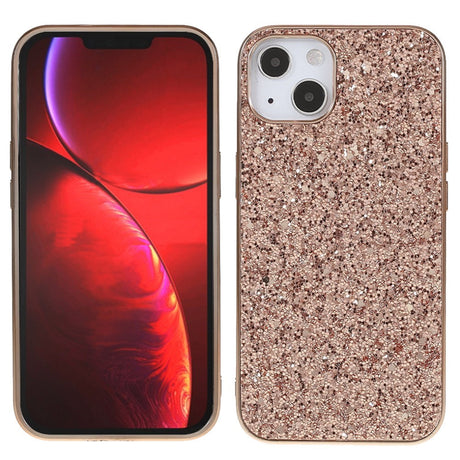 EIDERWOOD iPhone 13 Mini Glitter Hybrid Back Case - Rose Gold