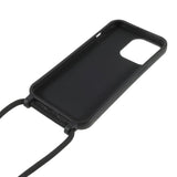 iPhone 13 Pro Max Flexible Plastic Case w. Hand Strap - Black