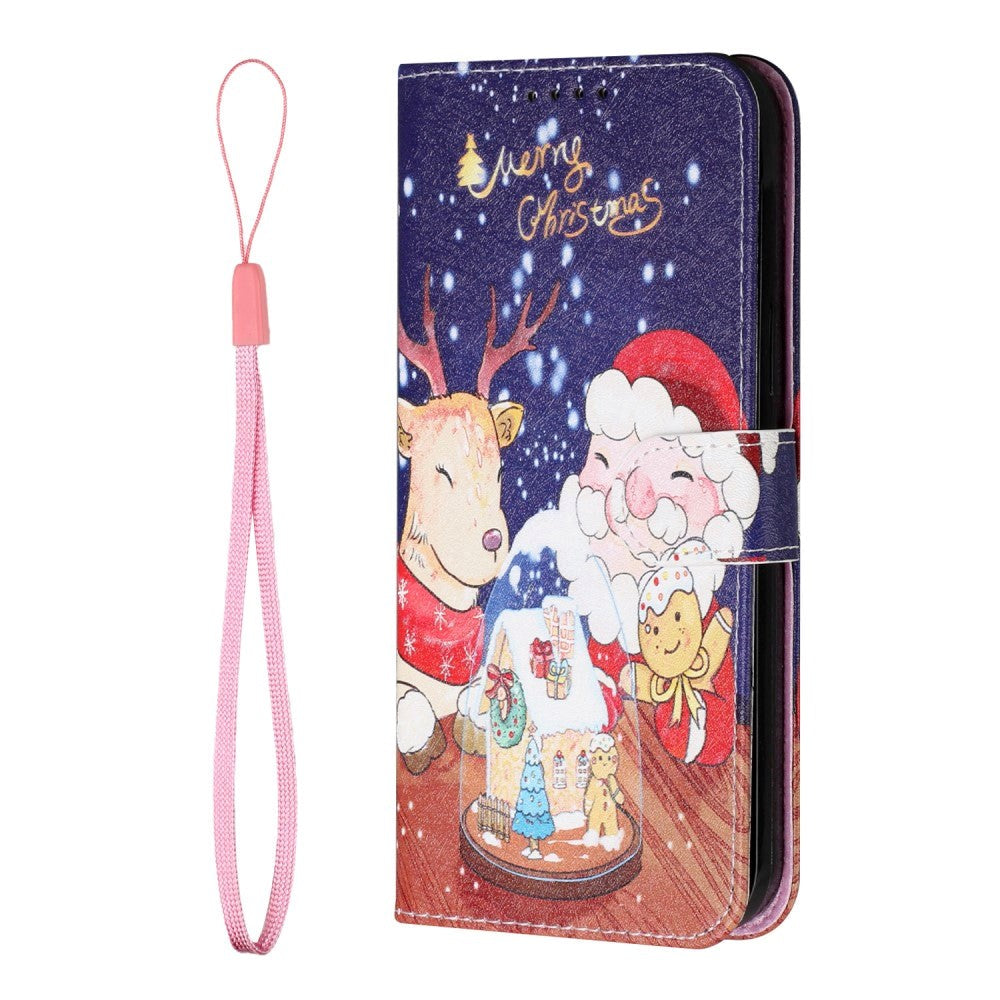 iPhone 12 / 12 Pro Leather Christmas Wallet Case - Christmas Cheer