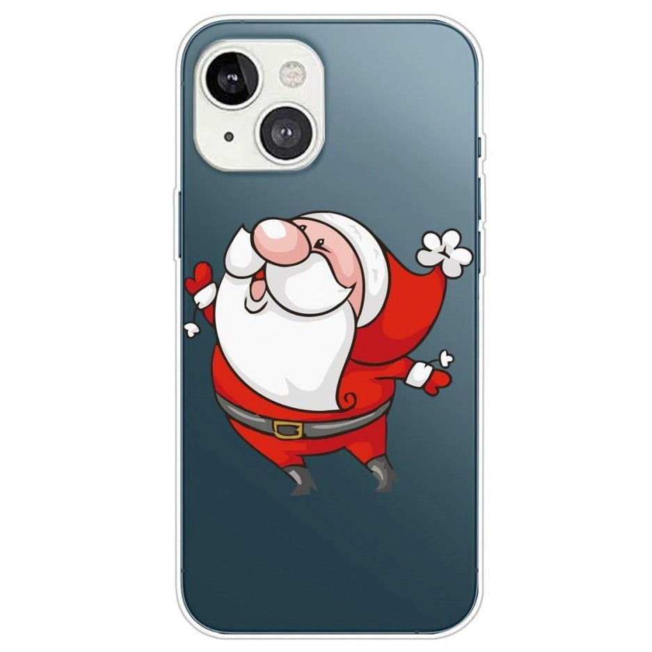 iPhone 13 Mini Flexible Plastic Christmas Case - Merry Christmas - Santa Claus