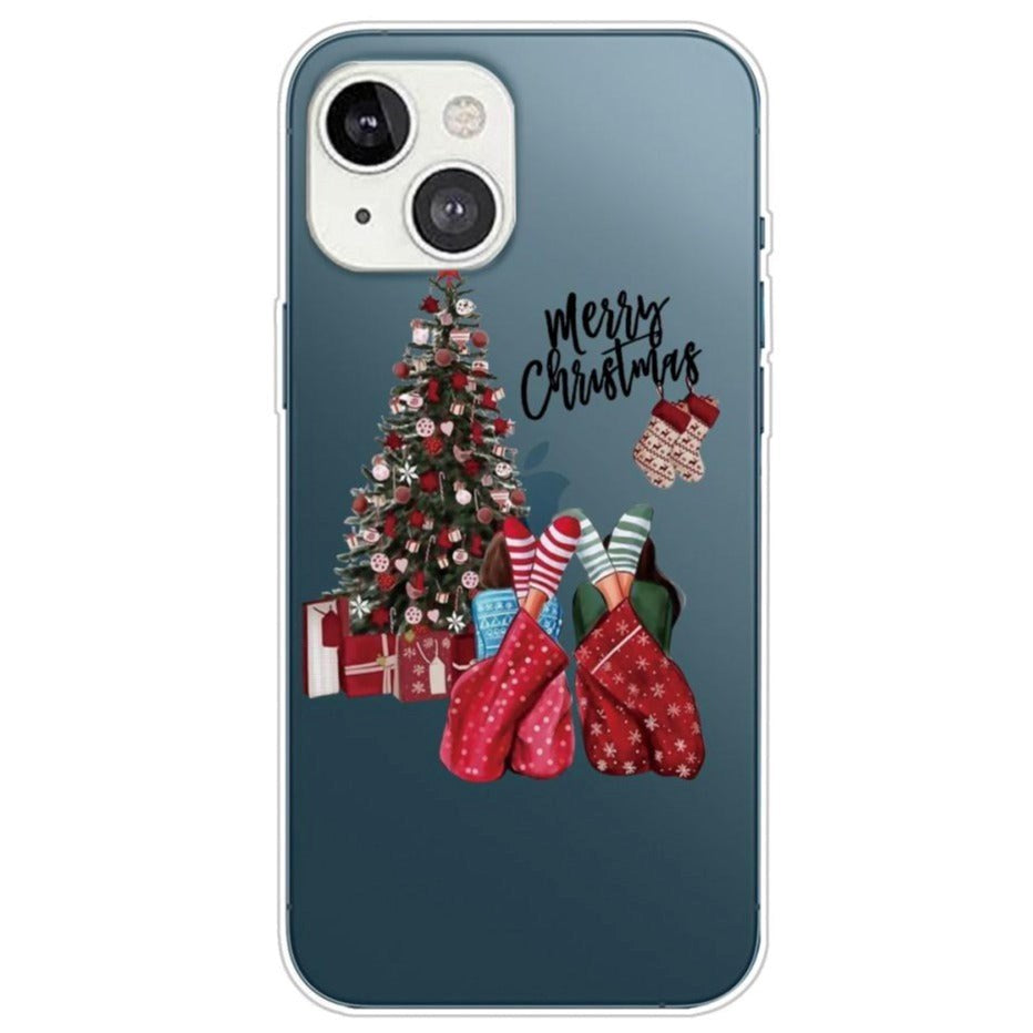 iPhone 13 Mini Flexible Plastic Christmas Case - Merry Christmas - Christmas Morning