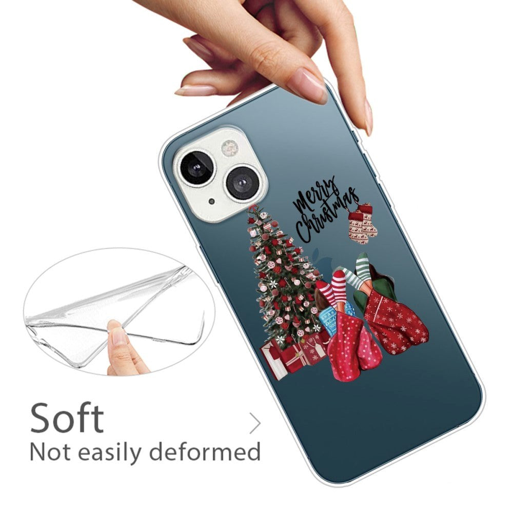 iPhone 13 Mini Flexible Plastic Christmas Case - Merry Christmas - Christmas Morning