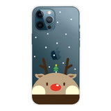 iPhone 13 Pro Max Flexible Plastic Christmas Case - Reindeer