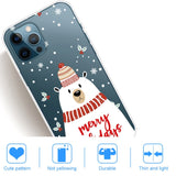 iPhone 13 Pro Flexible Plastic Christmas Case - Merry Christmas - Polar Bear