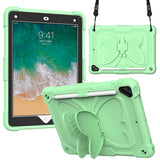 iPad (2018) / iPad (2017) / iPad Air 2 Kids Case - Butterfly Kickstand Case - Green