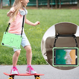 iPad (2018) / iPad (2017) / iPad Air 2 Kids Case - Butterfly Kickstand Case - Green