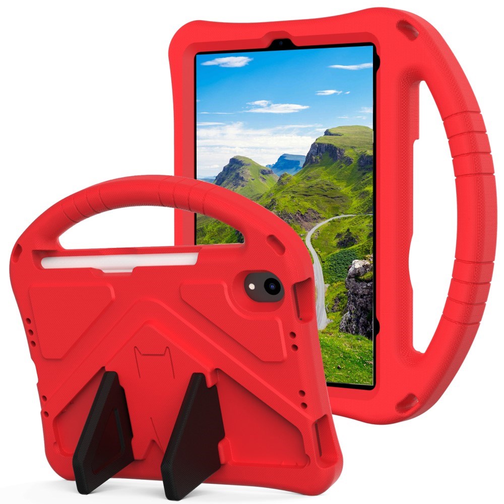 EIDERWOOD iPad mini (2024) / mini (2021) Kids Case with Kickstand - Red