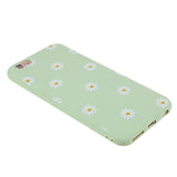 EIDERWOOD iPhone 6 / 6s Flexible Plastic Back Case w. Flowers - Green