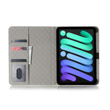 iPad Mini (2024 / 2021) Case w. Card Holder & Touch Pen Holder - "Awesome"