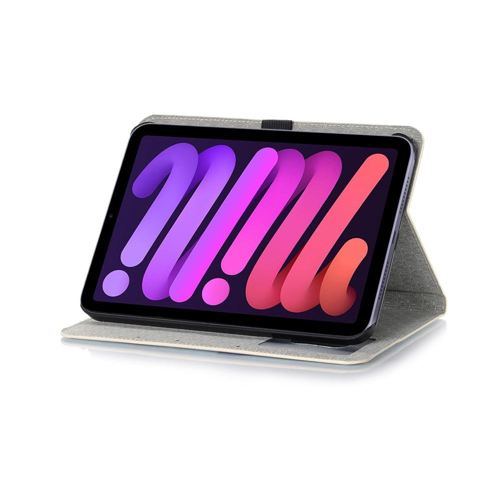 iPad Mini (2021) Case w. Card Holder & Touch Pen Holder - "Whale"