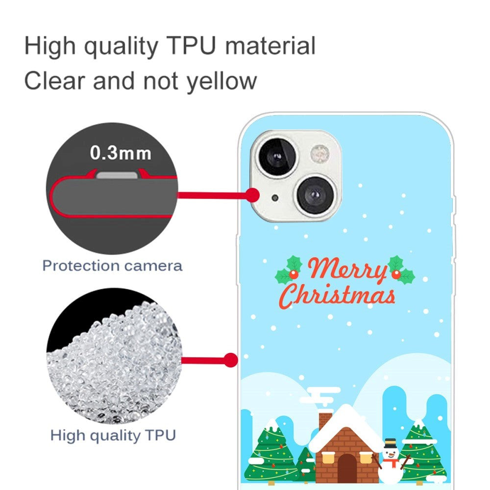 iPhone 13 Flexible Plastic Christmas Case - Merry Christmas - Christmas Cheer