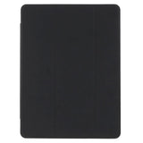 iPad 10.2" (2021 / 2020 / 2019) Leather Flip Case w. Tri-Fold - Black