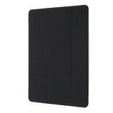 iPad 10.2" (2021 / 2020 / 2019) Leather Flip Case w. Tri-Fold - Black