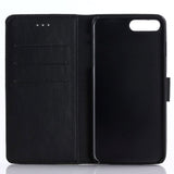 iPhone 8 Plus / 7 Plus Wallet Leather Case Black