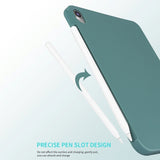 iPad 10.2" (2021/2020/2019) Liquid Silicone Shockproof Case - Light Green