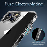 iPhone 13 Mini Crystal Clear Hybrid Plastic Case - Transparent