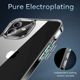 iPhone 12 / 12 Pro Crystal Clear Hybrid Plastic Case - Transparent