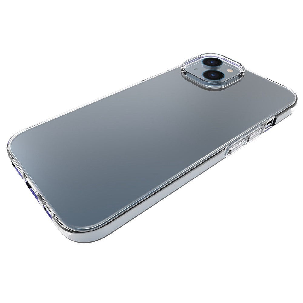 iPhone 14 Ultra Thin Flexible Plastic Case - Transparent